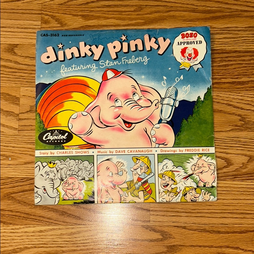 Dinky Pinky Kids Vinyl record 1953